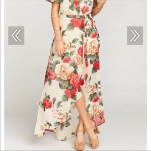 Show Me Your Mumu Sophia Wrap Dress